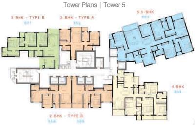 Project Image of 1416.0 - 3712.0 Sq.ft 3 BHK Apartment for buy in Radius Avenue 54
