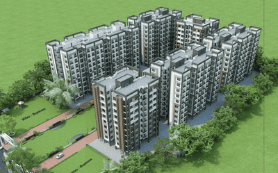 Project Image of 645.83 - 837.0 Sq.ft 2 BHK Apartment for buy in Sairang Heights C Tower