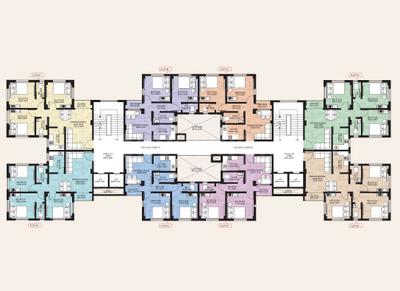 Project Image of 0.0 - 918.0 Sq.ft 3 BHK Apartment for buy in RDB Regent Crown Phase II