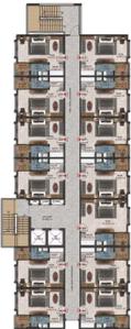 Project Image of 0.0 - 513.0 Sq.ft 1 RK Apartment for buy in Turban Residency