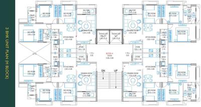 Project Image of 1413 Sq.ft 2 BHK Apartment / Flat for sale in Odhav for Rs. 4500000