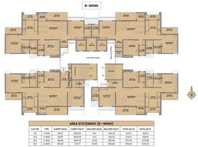 Project Image of 1497 Sq.ft 3 BHK Apartment / Flat for sale in Pimple Saudagar for Rs. 17500000