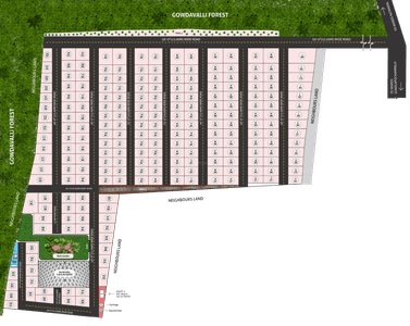 Minerva Vijay Hills Layout Plan 1
