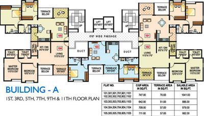 Project Image of 0.0 - 598.0 Sq.ft 2 BHK Apartment for buy in JD Splendour Greens Seetai Lake