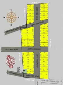 Krish Emerald City Layout Plan 1