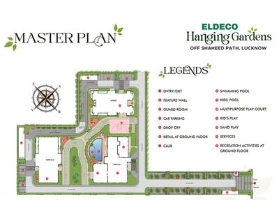 Project Image of 851.96 - 1302.97 Sq.ft 2 BHK Apartment for buy in Eldeco Hanging Gardens