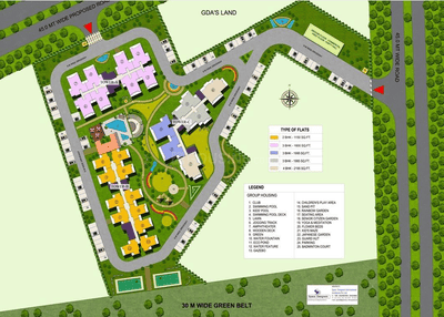 Project Image of 1150.0 - 2195.0 Sq.ft 2 BHK Apartment for buy in Sarvottam Shree