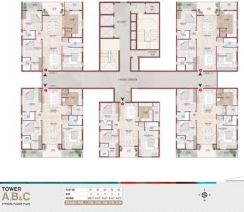 Project Image of 1650.0 - 2100.0 Sq.ft 3 BHK Apartment for buy in Namishree Aria