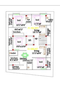 Project Image of 765.0 - 980.0 Sq.ft 2 BHK Apartment for buy in Deshna Jasmine