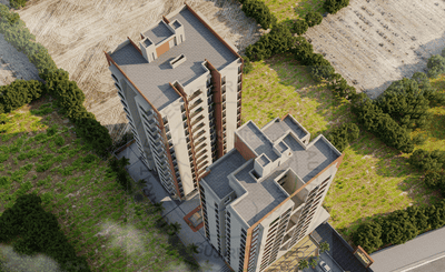Project Image of 558.11 - 946.58 Sq.ft 2 BHK Apartment for buy in Akhilam Shaligram Heights