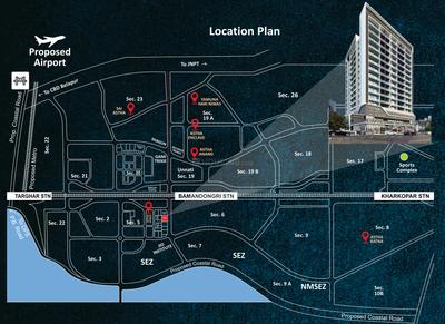 Project Image of 347.67 - 627.25 Sq.ft 1 BHK Apartment for buy in Astha Avana