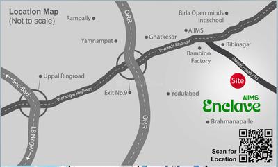 Project Image of 1350.0 - 2961.0 Sq.ft Residential Plot Plot for buy in Risheek Aiims Enclave