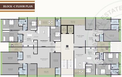 Project Image of 1174.23 - 2461.6 Sq.ft 3 BHK Apartment for buy in Narnarayan Sahajanand Heaven