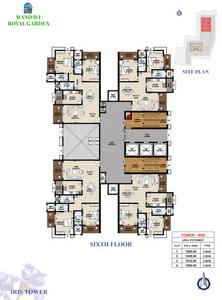 Project Image of 1557.0 - 2533.0 Sq.ft 2 BHK Apartment for buy in Mandavi Royal Garden