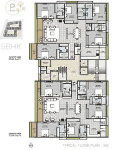 Project Image of 1911.0 - 6203.0 Sq.ft 3 BHK Apartment for buy in Avadh Ercole