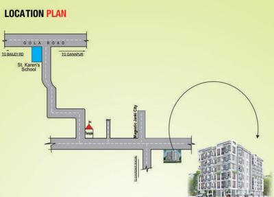 Rudra Sharmanand Complex Location Plan 1