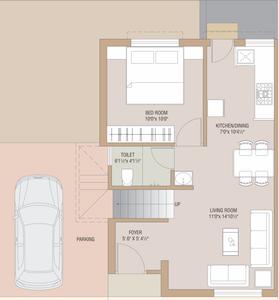 Project Image of 975.0 - 1134.0 Sq.ft 3 BHK Villa for buy in Value Auro Vista II