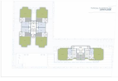 Project Image of 1045.93 - 1904.24 Sq.ft 3 BHK Apartment for buy in Krishna Skyvillas