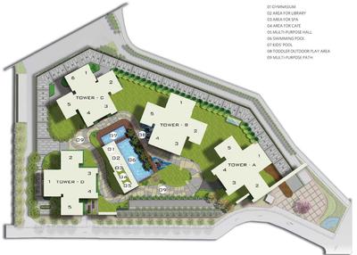 Project Image of 398.0 - 1952.0 Sq.ft 1 BHK Apartment for buy in Radius Imperial Heights Wing C And D