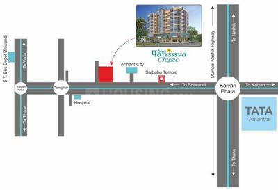 Project Image of 291.0 - 573.0 Sq.ft 1 RK Apartment for buy in Shri Parrsssva Classic Apartment