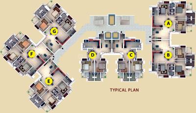 Project Image of 1085.0 - 1544.0 Sq.ft 2 BHK Apartment for buy in Desai DD Diamond Valley