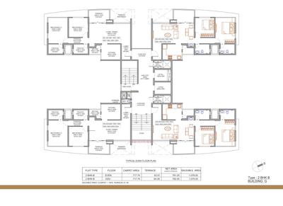 Project Image of 858.0 - 2603.0 Sq.ft 2 BHK Apartment for buy in Pharande Puneville
