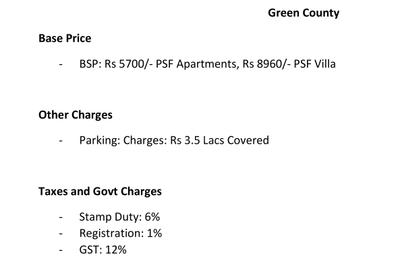Project Image of 1810.0 - 2585.0 Sq.ft 3 BHK Villa for buy in Green Valleys Shelters County Phase 2