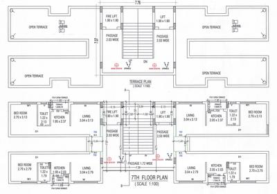 Shree Hari Darshan Tower A Cluster Plan 1