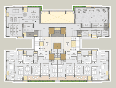Project Image of 2482.91 - 2543.3 Sq.ft 4 BHK Apartment for buy in Saiyamm Apricus