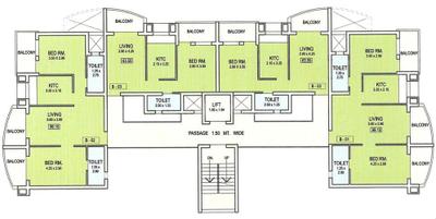 Project Image of 683.0 - 1400.0 Sq.ft 1 BHK Apartment for buy in Heritage Princess