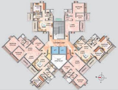 Project Image of 710.0 - 1036.0 Sq.ft 1 BHK Apartment for buy in Karan Valenica
