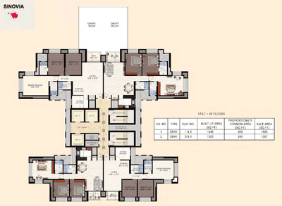 Project Image of 1298 Sq.ft 2 BHK Apartment / Flat for sale in Egattur for Rs. 12200000
