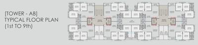 Project Image of 863.0 - 1793.0 Sq.ft 3 BHK Apartment for buy in Courtyard 126
