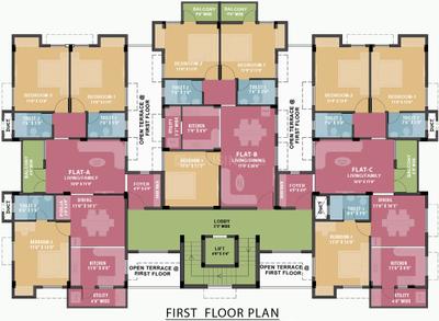 Project Image of 1155.0 - 1514.0 Sq.ft 3 BHK Apartment for buy in Ramaniyam Mandhagini