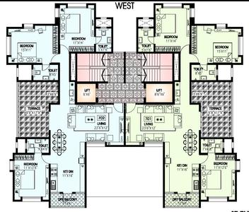 Project Image of 0.0 - 1080.0 Sq.ft 3 BHK Apartment for buy in Tejraaj Haritej