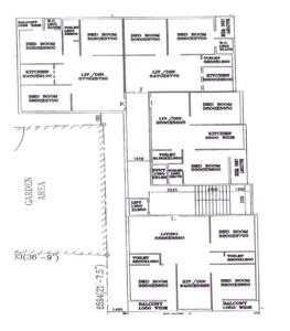 Project Image of 797.0 - 1524.0 Sq.ft 2 BHK Apartment for buy in Om Sai Garden Apartment