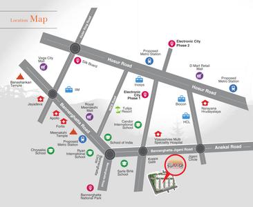 Project Image of 834.0 - 905.0 Sq.ft 2 BHK Apartment for buy in Pride Sunrise Phase 2