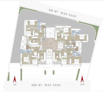 Project Image of 614.3 - 623.55 Sq.ft 2 BHK Apartment for buy in Rishi Enclave