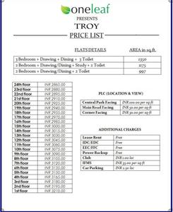 One Leaf Troy Construction Linked Payment (CLP) 1