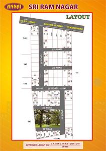 Project Image of 1400.0 - 1820.0 Sq.ft Residential Plot Plot for buy in Annai Sri Ram Nagar