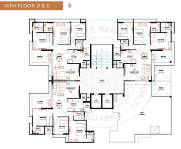 Project Image of 1200 Sq.ft 3 BHK Apartment / Flat for sale in Adalaj for Rs. 10400000