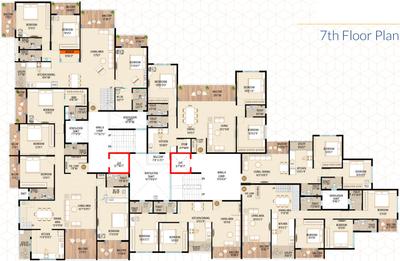 Project Image of 911.71 - 3087.87 Sq.ft 2 BHK Apartment for buy in The Avenue Flora