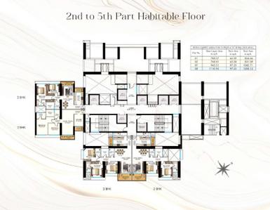 Project Image of 831.09 - 1249.92 Sq.ft 2 BHK Apartment for buy in Neelam Senroofs