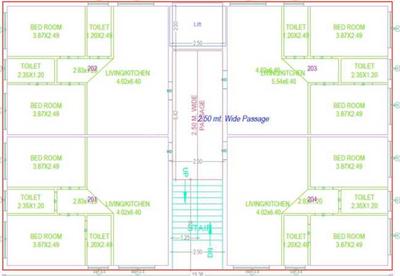 Tavisa Heights Heights Cluster Plan For Typical Floor Plan 1