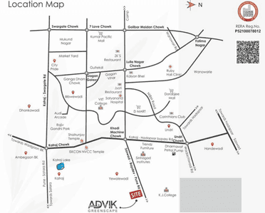 Project Image of 458.22 - 654.45 Sq.ft 1 BHK Apartment for buy in Gajraj Advik Greenscape Wing B