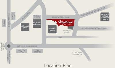 Project Image of 530 Sq.ft 2 BHK Apartment / Flat for sale in Thane West for Rs. 15000000