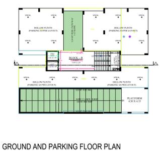 Project Image of 811.38 - 874.24 Sq.ft 2 BHK Apartment for buy in Shree Parijat Pride