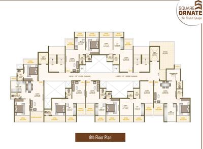 Project Image of 320.44 - 566.72 Sq.ft 1 BHK Apartment for buy in Unique Square Ornate
