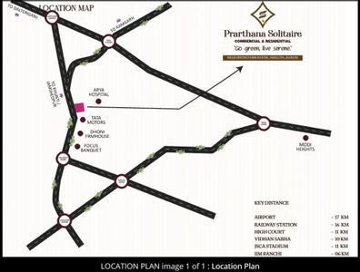 Project Image of 1632.0 - 1690.0 Sq.ft 3 BHK Apartment for buy in Prarthana Solitaire
