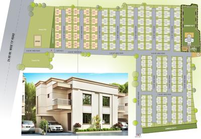 Project Image of 0.0 - 1126.55 Sq.ft 3 BHK Villa for buy in Parkway Taksh Divine Phase 2